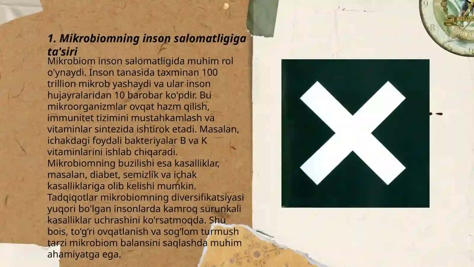 Mikrobiom va inson salomatligi metoginomika yondashuvi 3