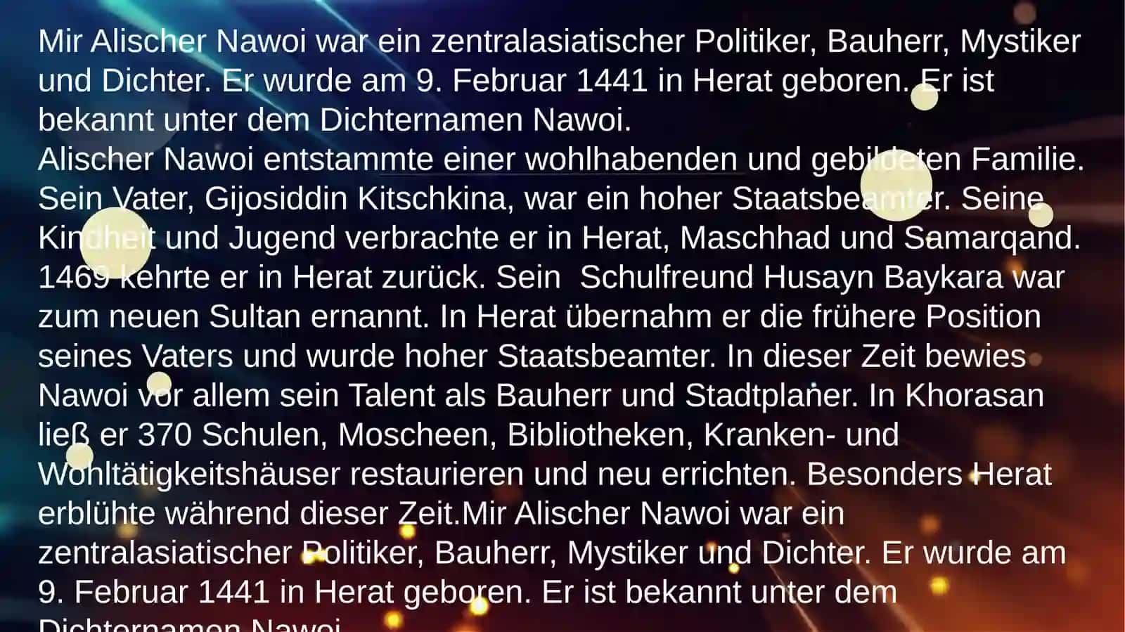 Mir Alischer Nawoi 3