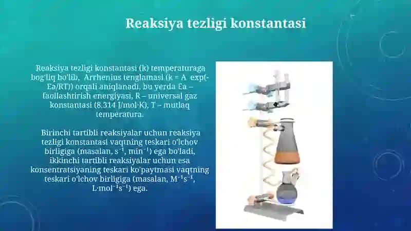 Kimyoviy kinetika va kimyoviy muvozanat 3