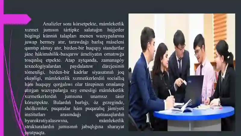 G'arezsizlik jillarinda mamleket basqariw sistemasinda amelge asirilg'an reformalar 3