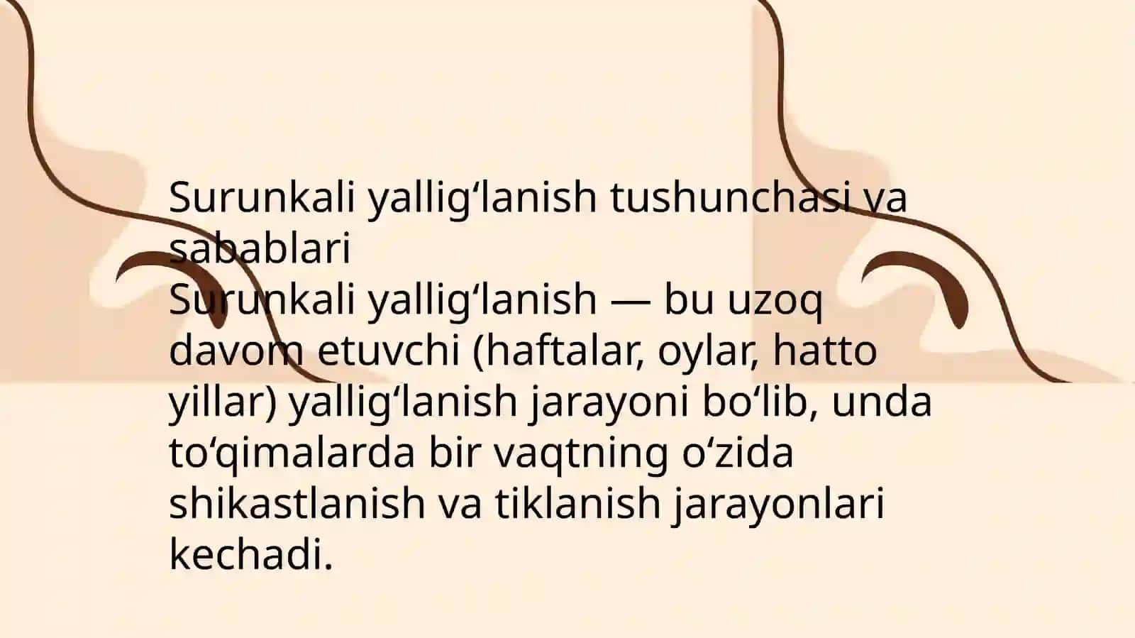 Surunkali yallig‘lanish 3