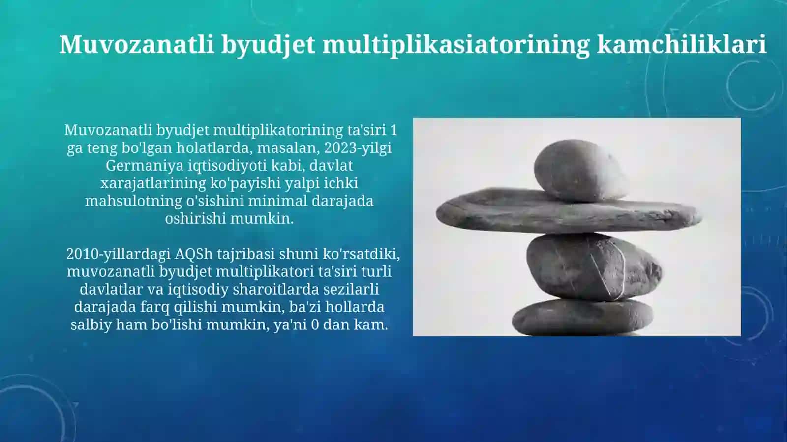 Muvozanatli byudjet multiplikatori 3