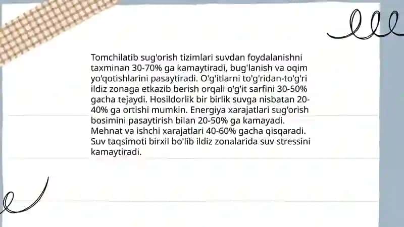 Sug'orishdagi resurs tejamkor innovatsion texnologiyalar 3