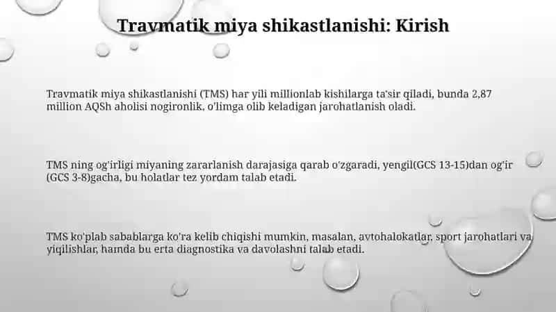 Bosh miya travmasi 3