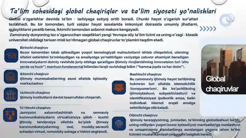 Ta’limning Xalqarolashuvi va Globallashtirishuvi 3