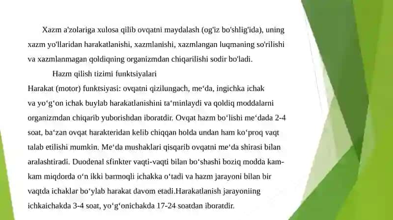 Oshqozon ichak sisteмasi kasa lliklari 3