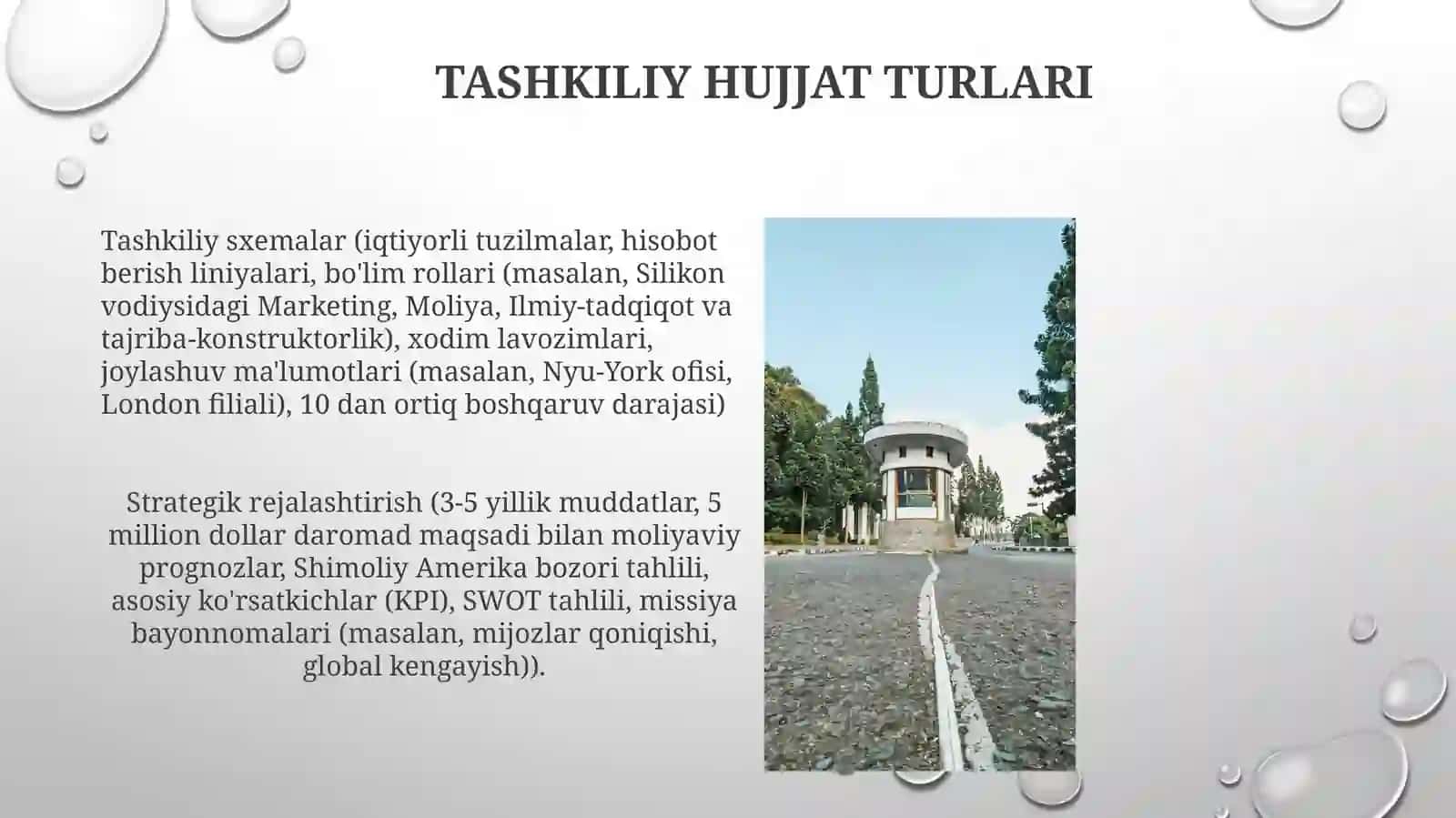 Tashkiliy hujjatlar haqida tushunchalar 3