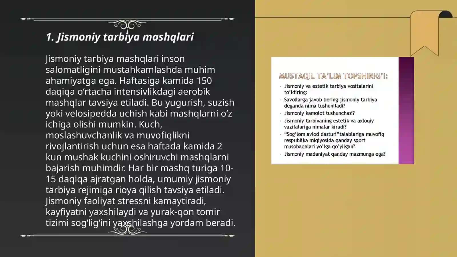Jismoniy tarbiyaning vositalari 3