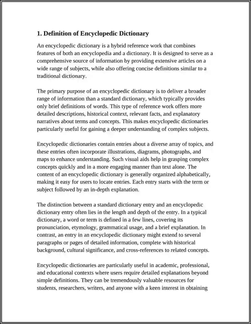 Encyclopedic Dictionaries 3