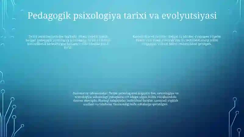 Ta'Lim Psixologiyasi 3