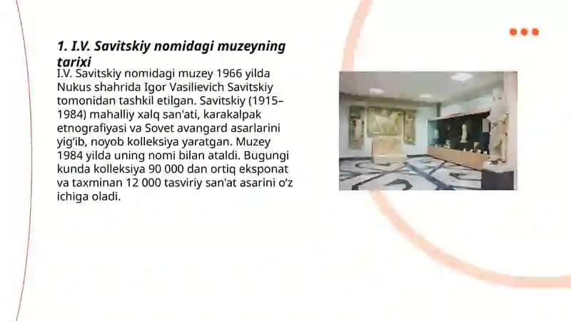 I.V.Savitskiy nomdagi muzeyi 3