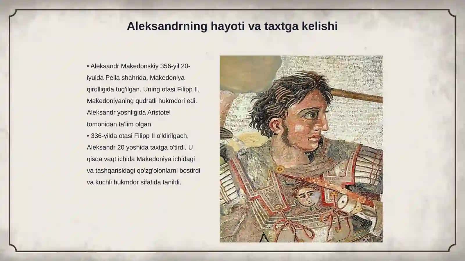 Aleksandr Makedonskiy Monarxiyasi 3