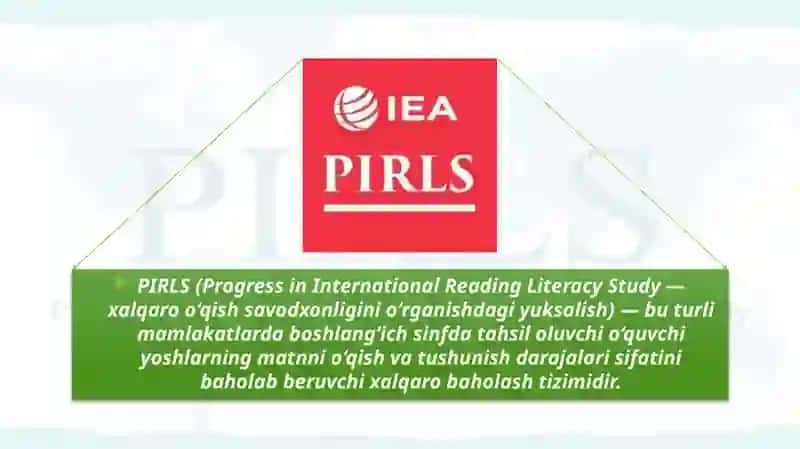 4-sinflarda PIRLS 3