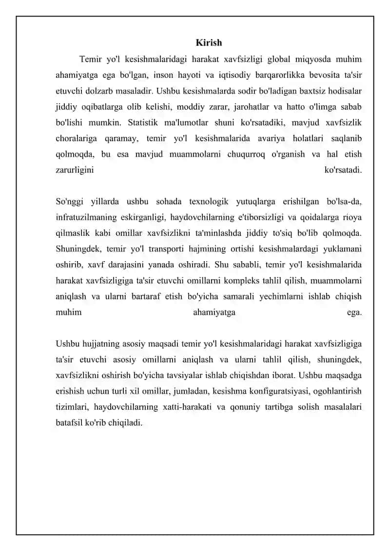 Temir yo'l kesishmalari xavfsizligi 3
