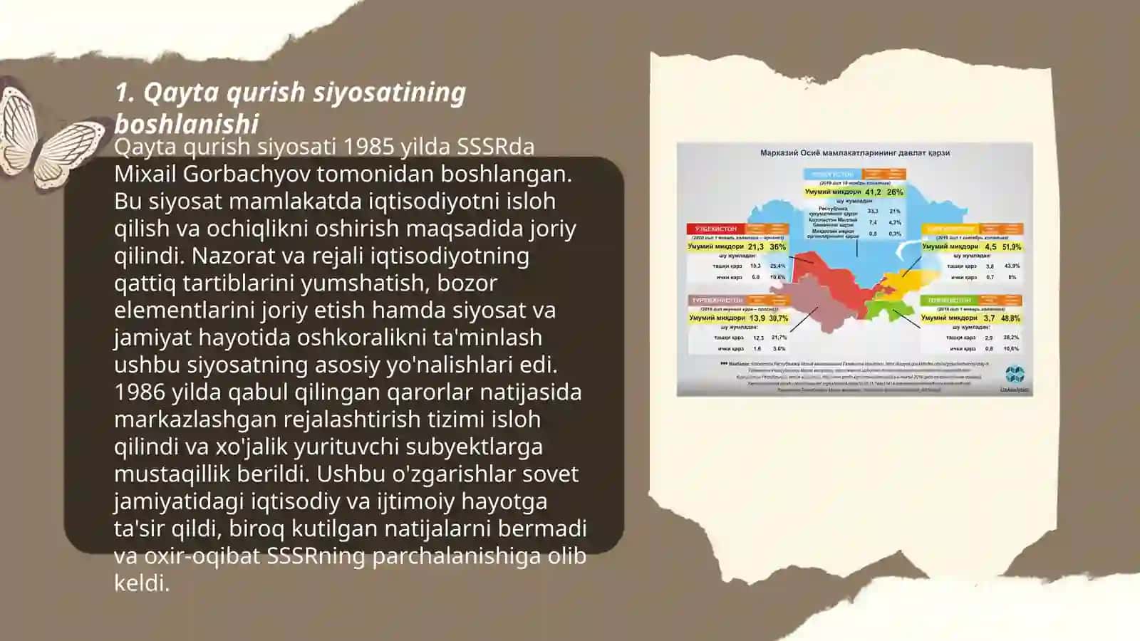 Qayta qurish yillarida Òzbekistondagi ijtimoiy siyosiy vaziyat 3