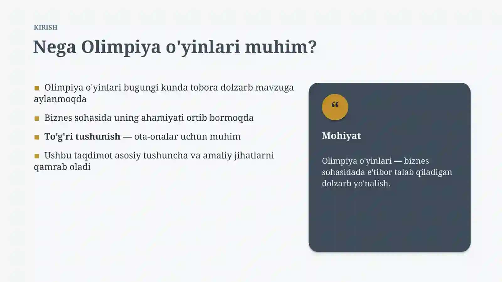 Olimpiya o'yinlari 3
