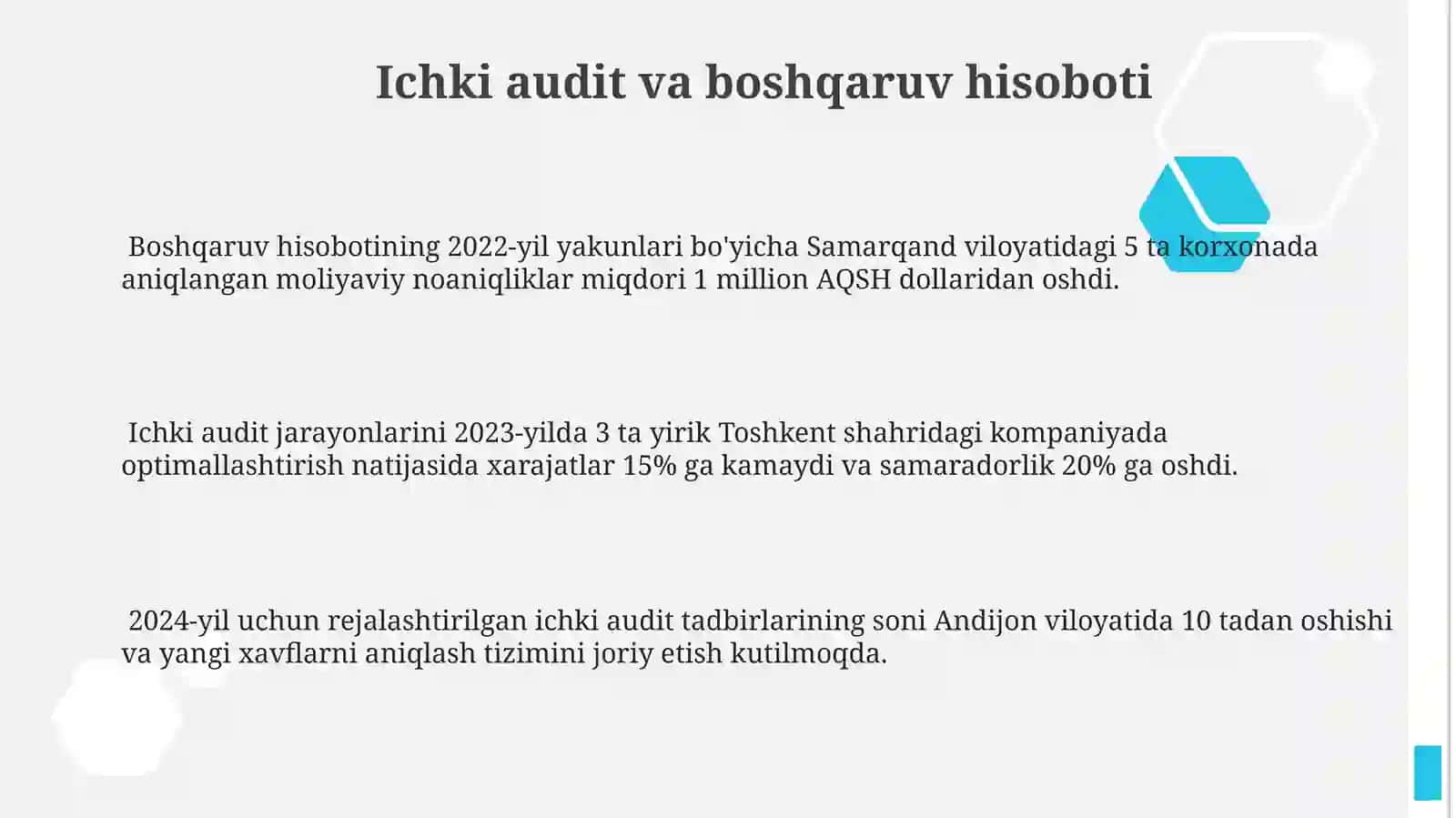 Ichki audit vazifalari 3