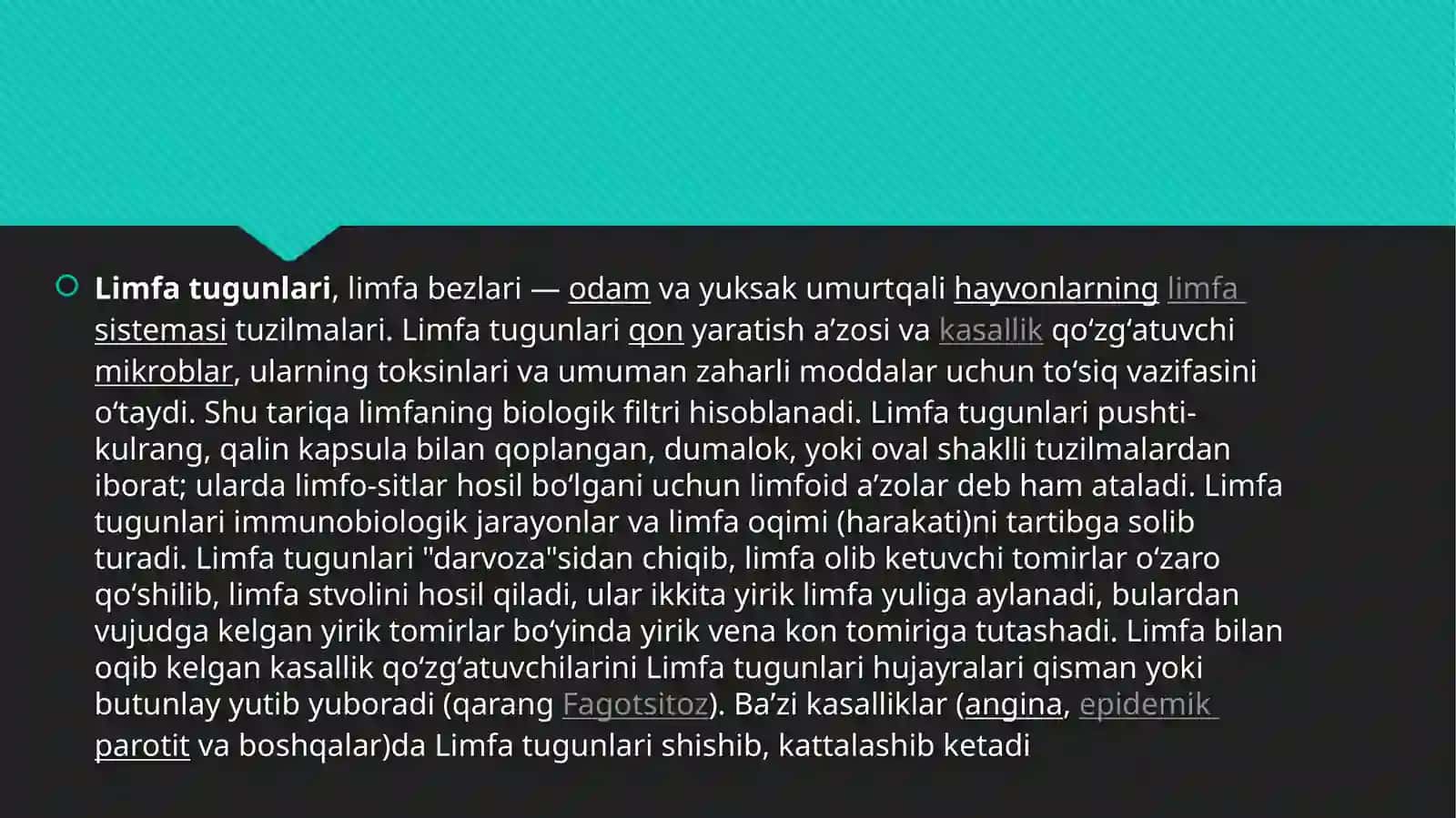 LiMFA HOSIL BO’LISHI, TARKIBI VA VAZIFALARI 3