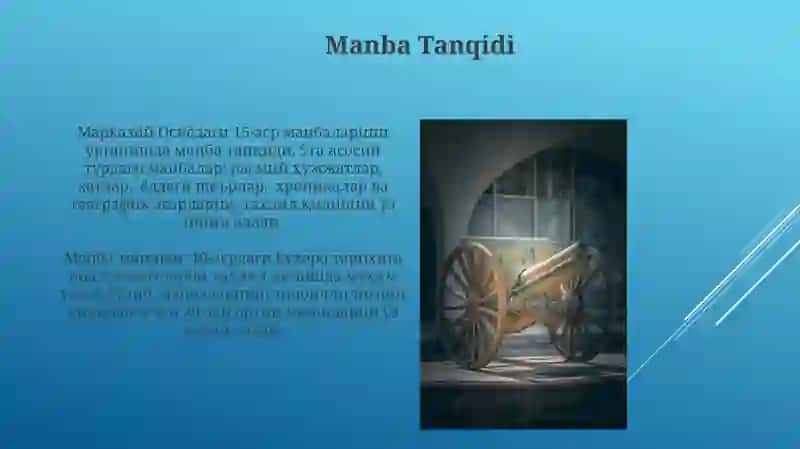 Maxsus Tarixiy Usullar 3
