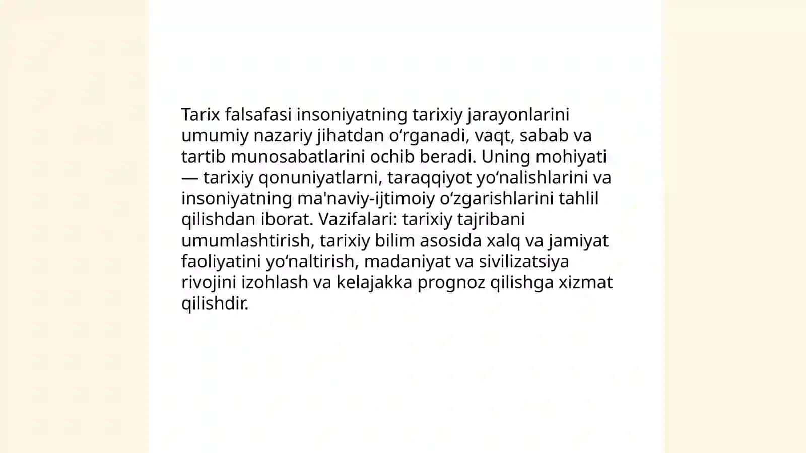 Tarix falsafasi. sivilizatsiya va madaniyat 3