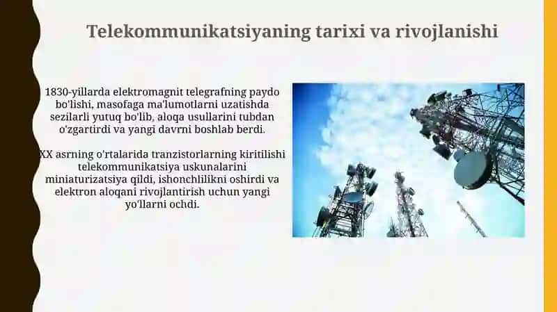 Telekommunikatsiya 3