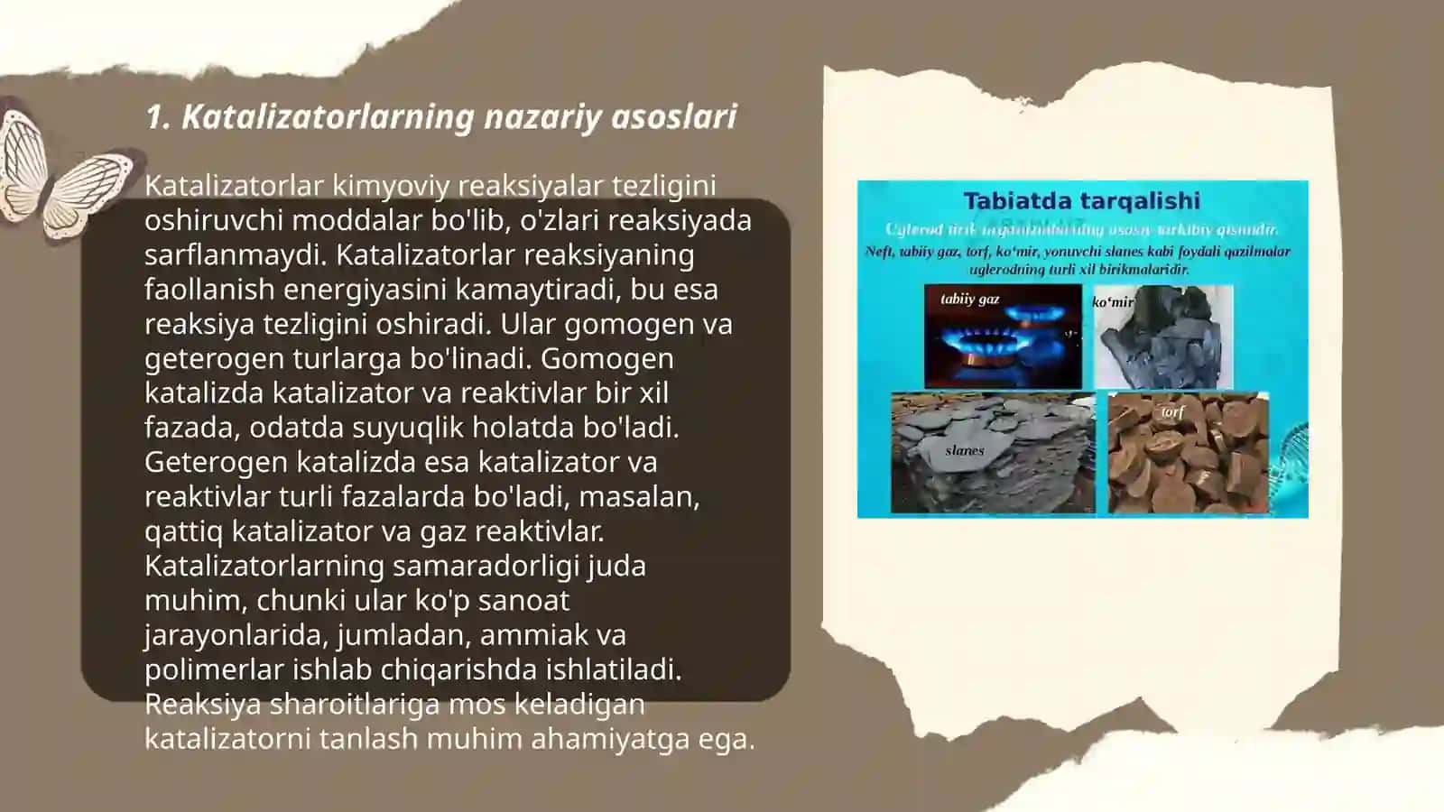 Neft-gaz kimyosi sintezida qo‘llaniladigan katalizatorlar 3