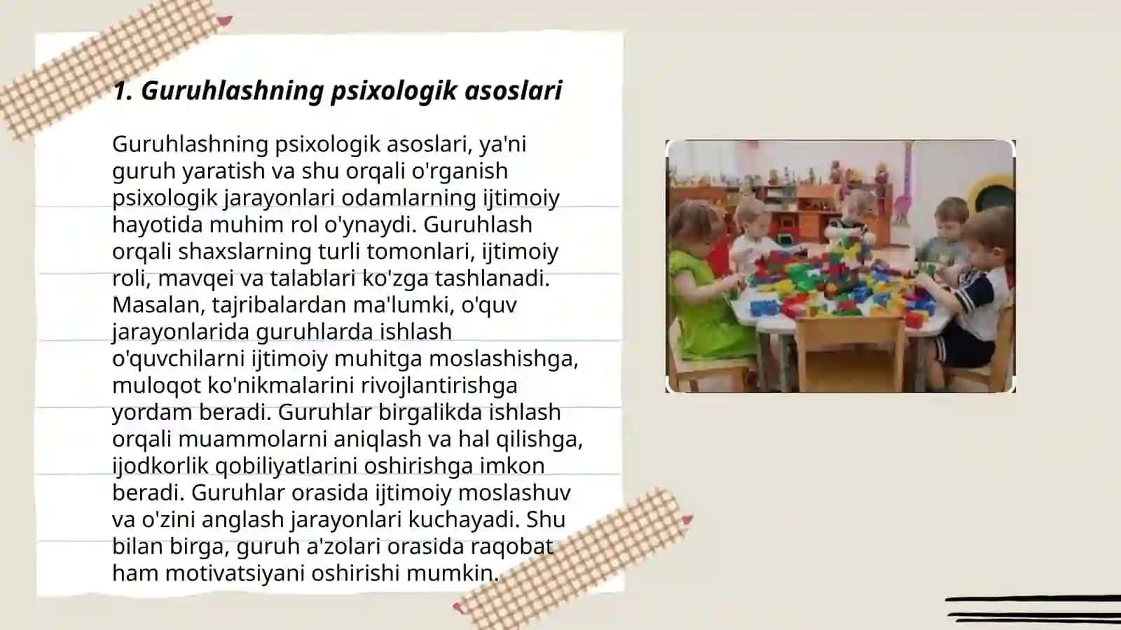Guruhlashning psixologik asoslari 3