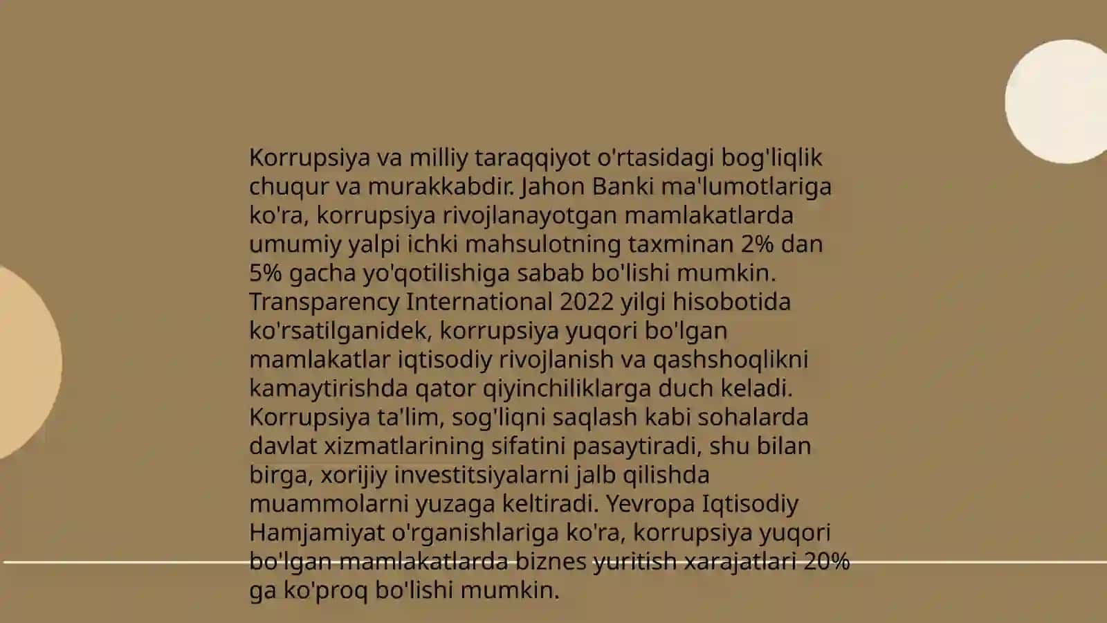 Korrupsiya va milliy taraqqiyot:muammo va yechım 3