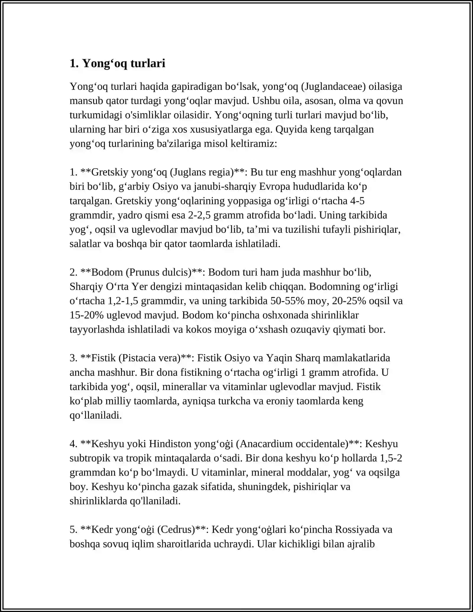 YONGʻOQDOSHLAR OILASI.YONGOQ TURKUMI 3