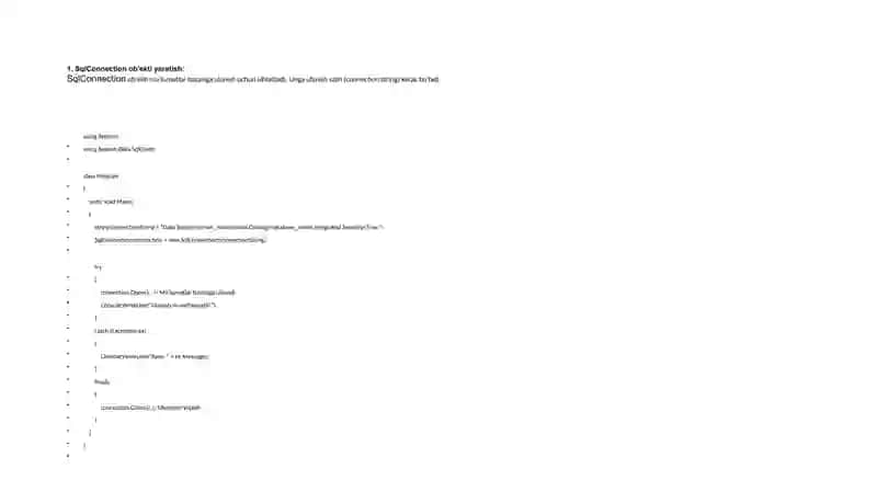 ADO.NET da SQL bilan ishlash. SQL buyruqlari 3