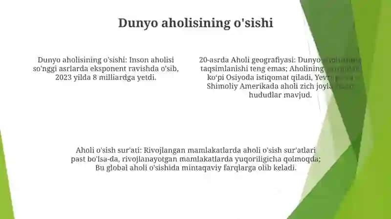 Xx Asrda Aholi Geografiyasi 3