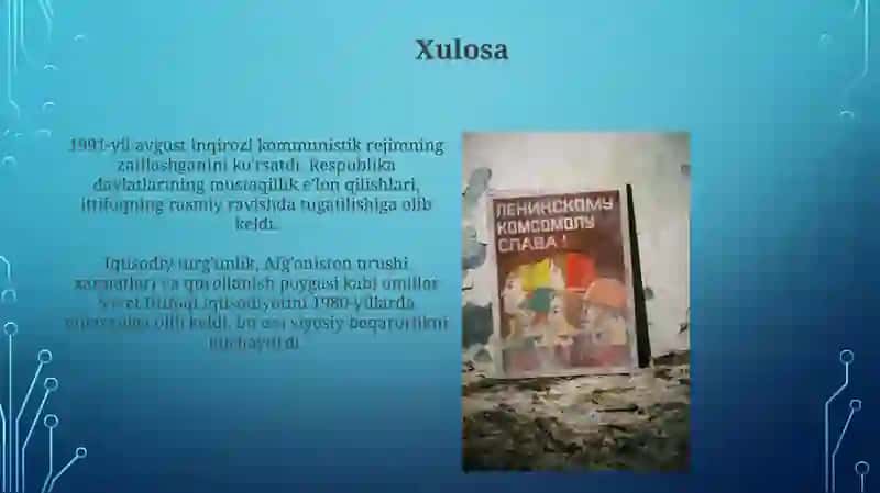 Sovet Ittifoqining tanazzulga yuz tutishi 3
