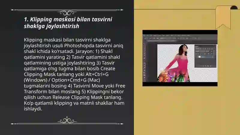 Klipping maskasi bilan tasvirni shaklga joylashtirish 3
