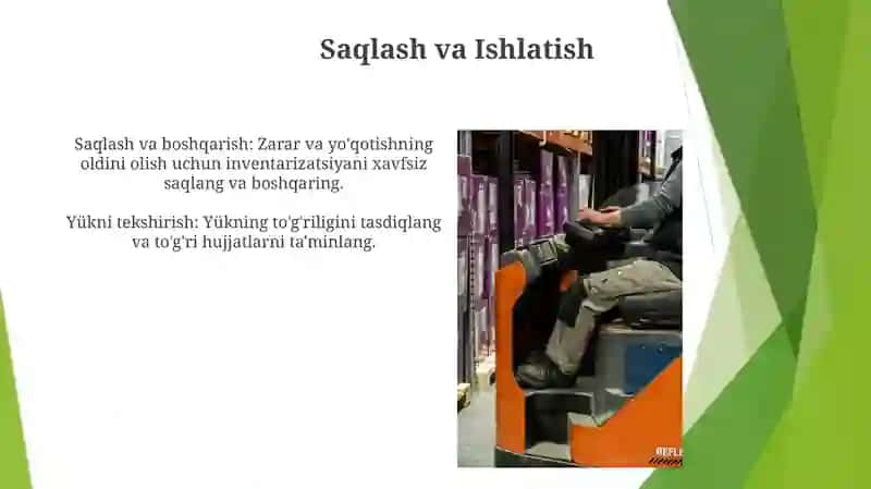 Inventarlar. Kirimni xisobga olish 3