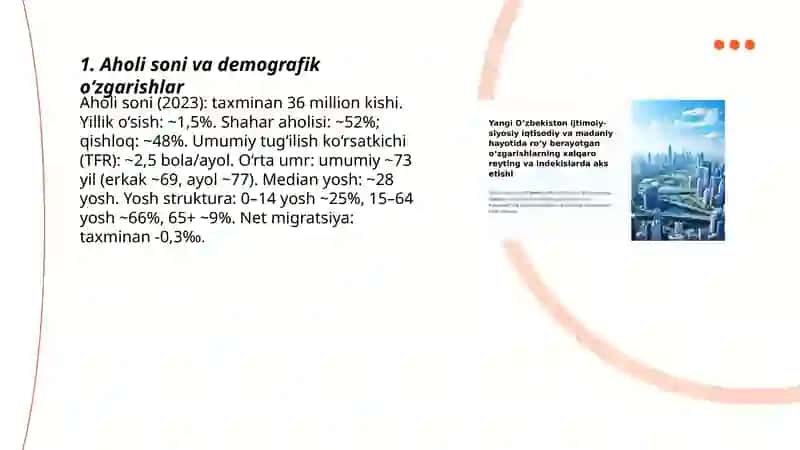 O‘ZBEKISTON RESPUBLIKАSIDАGI IJTIMOIYO‘ZGАRISHLАR 3