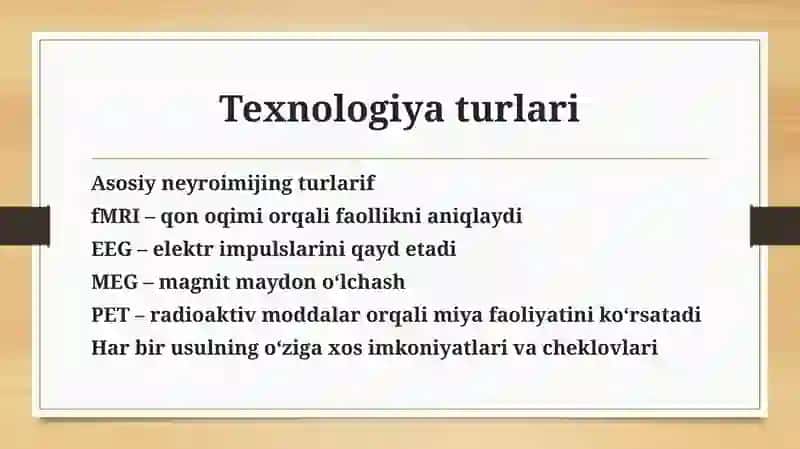 Neyroimijing texnologiyalarining axloqiy muammolari 3