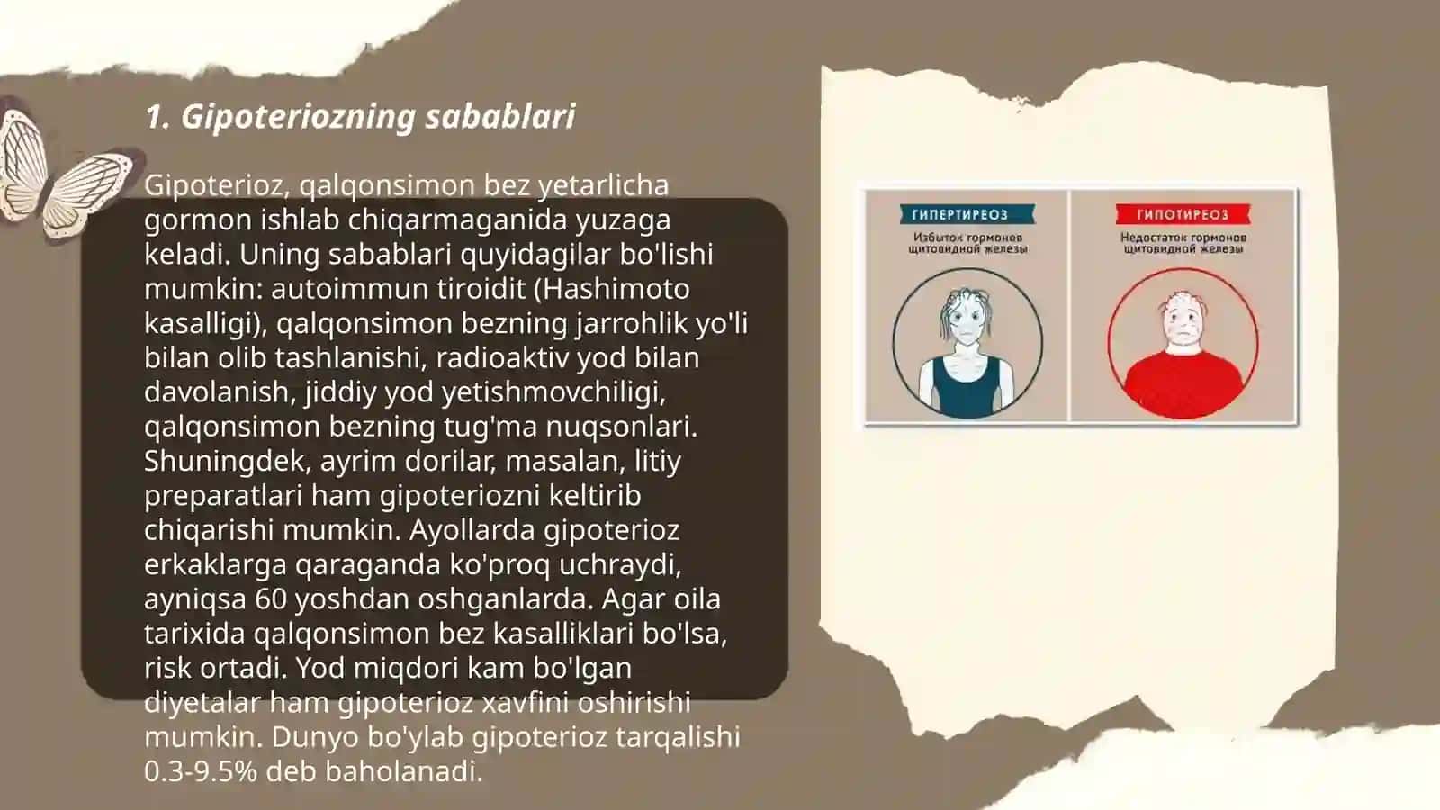 Gipoteriozning sabablari 3