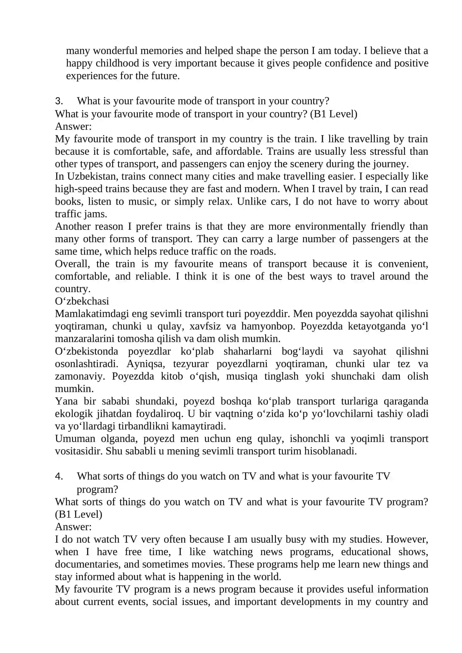 Yuristlar uchun ingliz tili"fanidan yakuniy davlat attestatsiya savollari 3