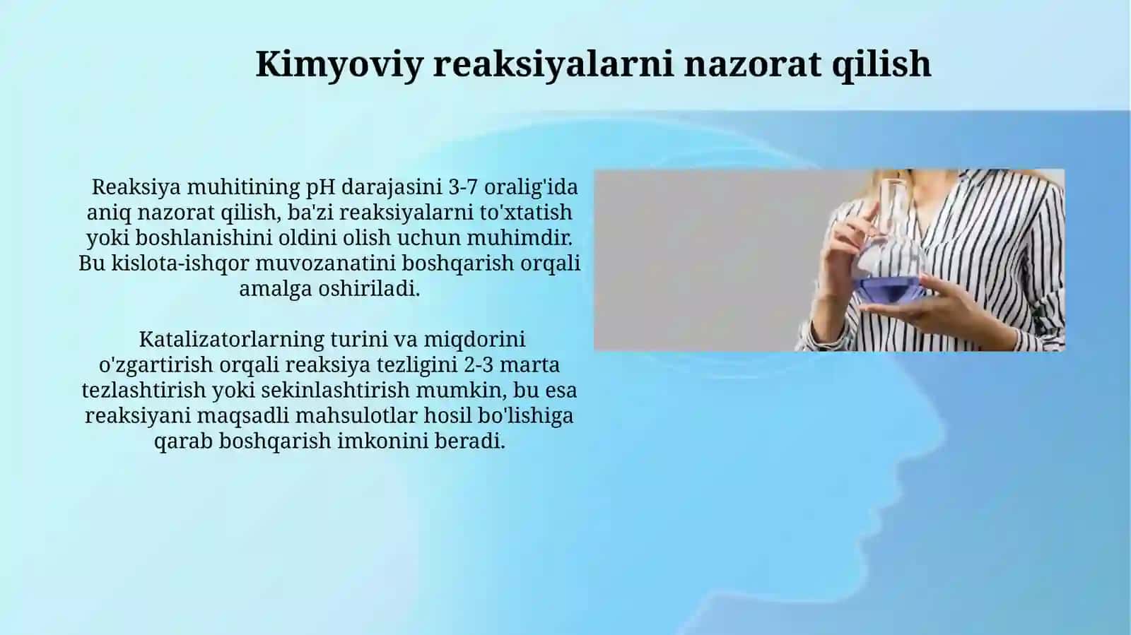 Kimyoviy ob'ektlarning barqarorligini taminlash 3