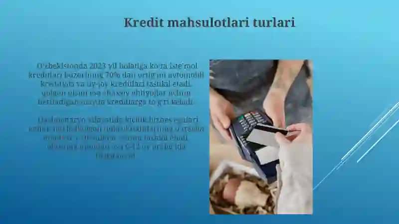 Kredit bozorining iqtisodiy tahlili 3