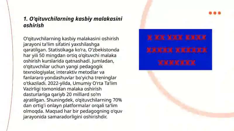O'qituvchilarning kasbiy rivojlanishini boshqarish 3