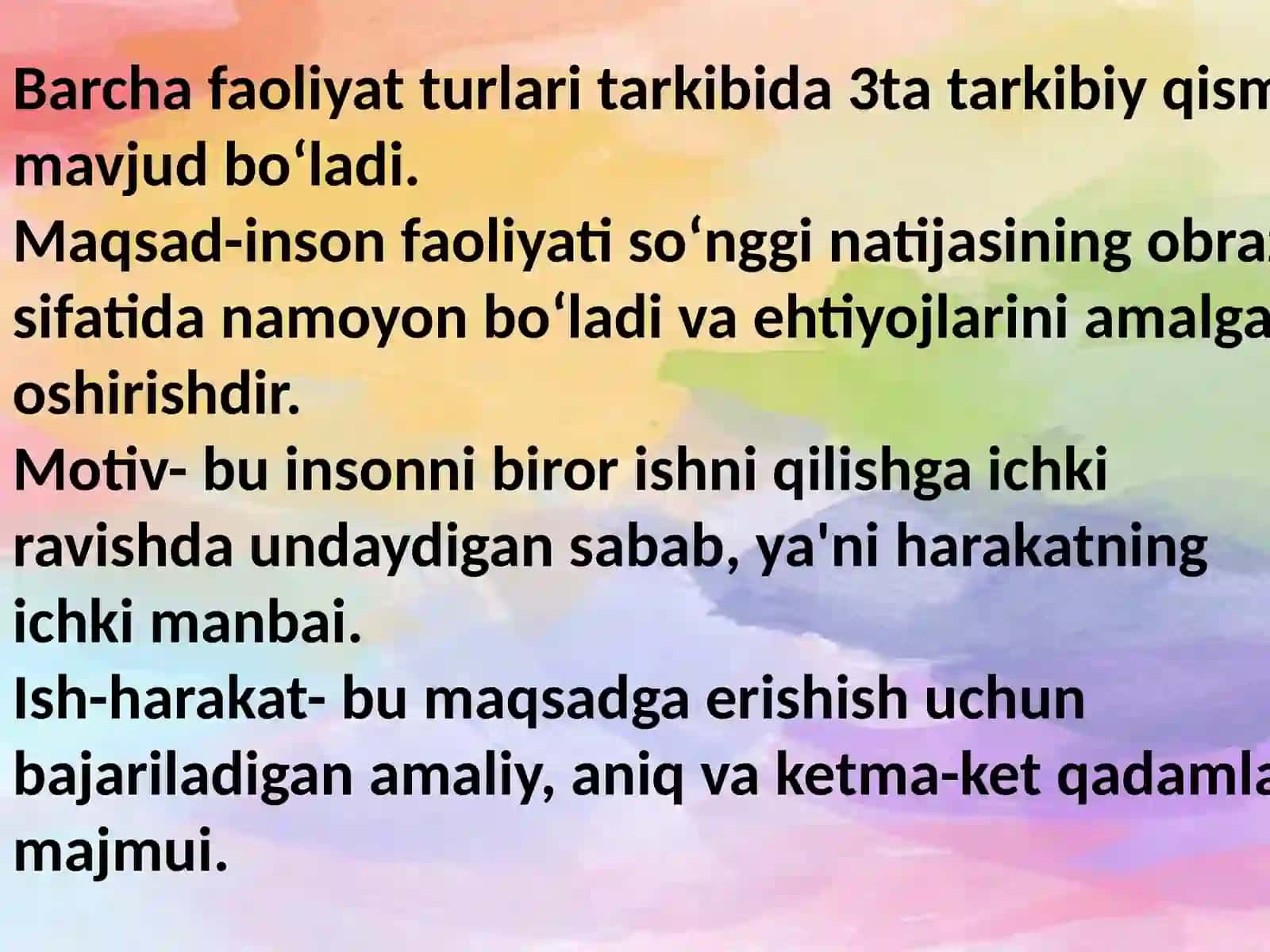 Faoliyat 3