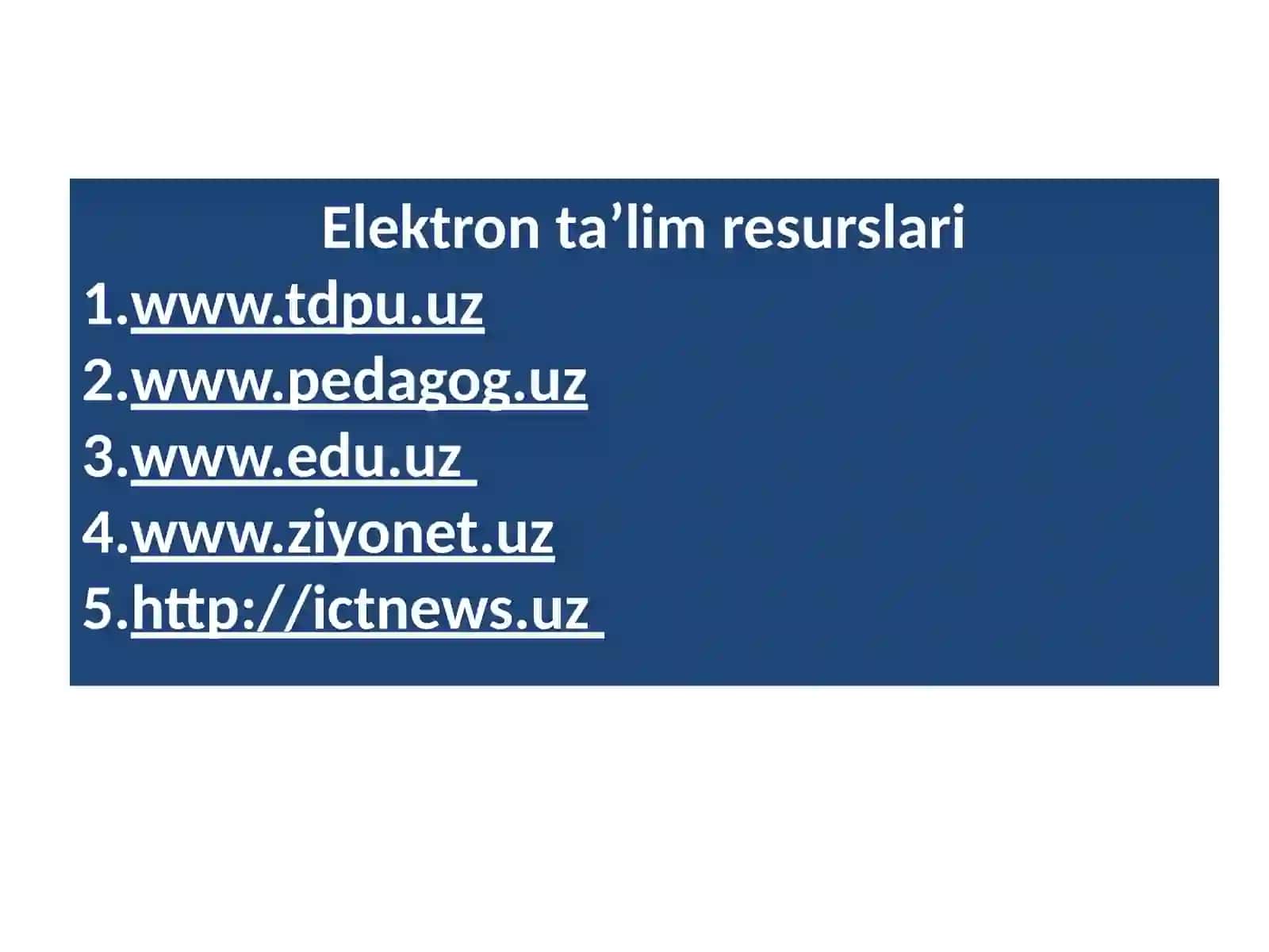 Информатика. Ахборот технoлогия-лари. Олий ўқув юртларининг ҳамма бакалавр йўналишлари учун ўқув қўлланма. 1- 2- қисмлар 3