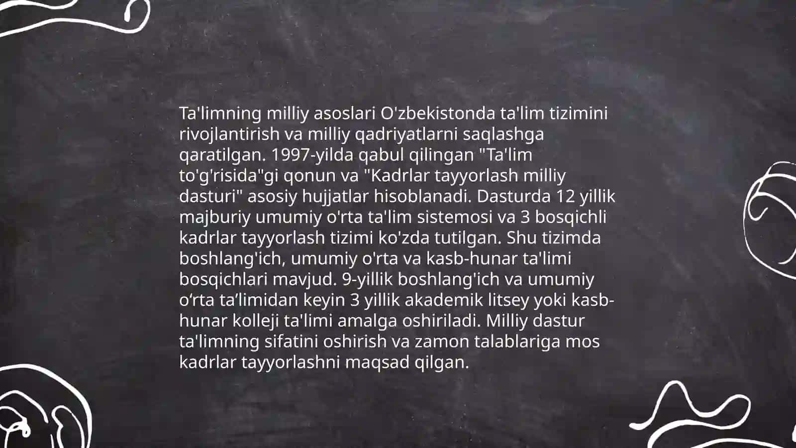 Ta'limning milliy asoslari 3