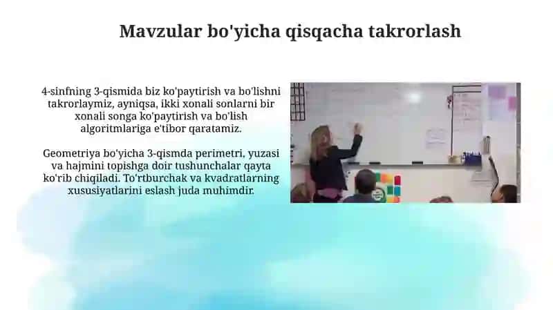 4-sinf 3-qism matematika darsliklari 3