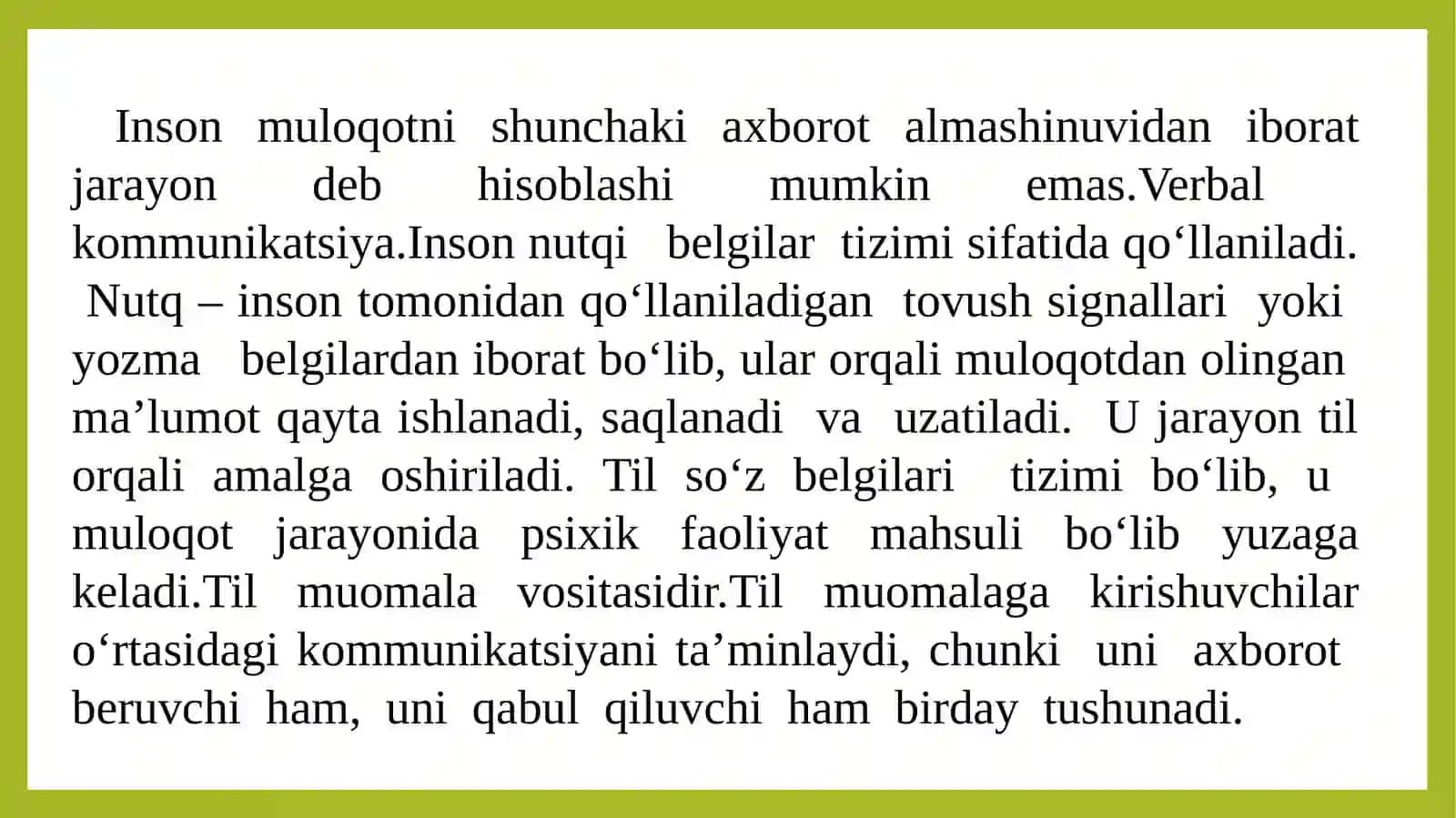 Nutq madaniyati va o‘qituvchi nutqi.Talaffuz nitakomillashtiruvchi mashqlar 3