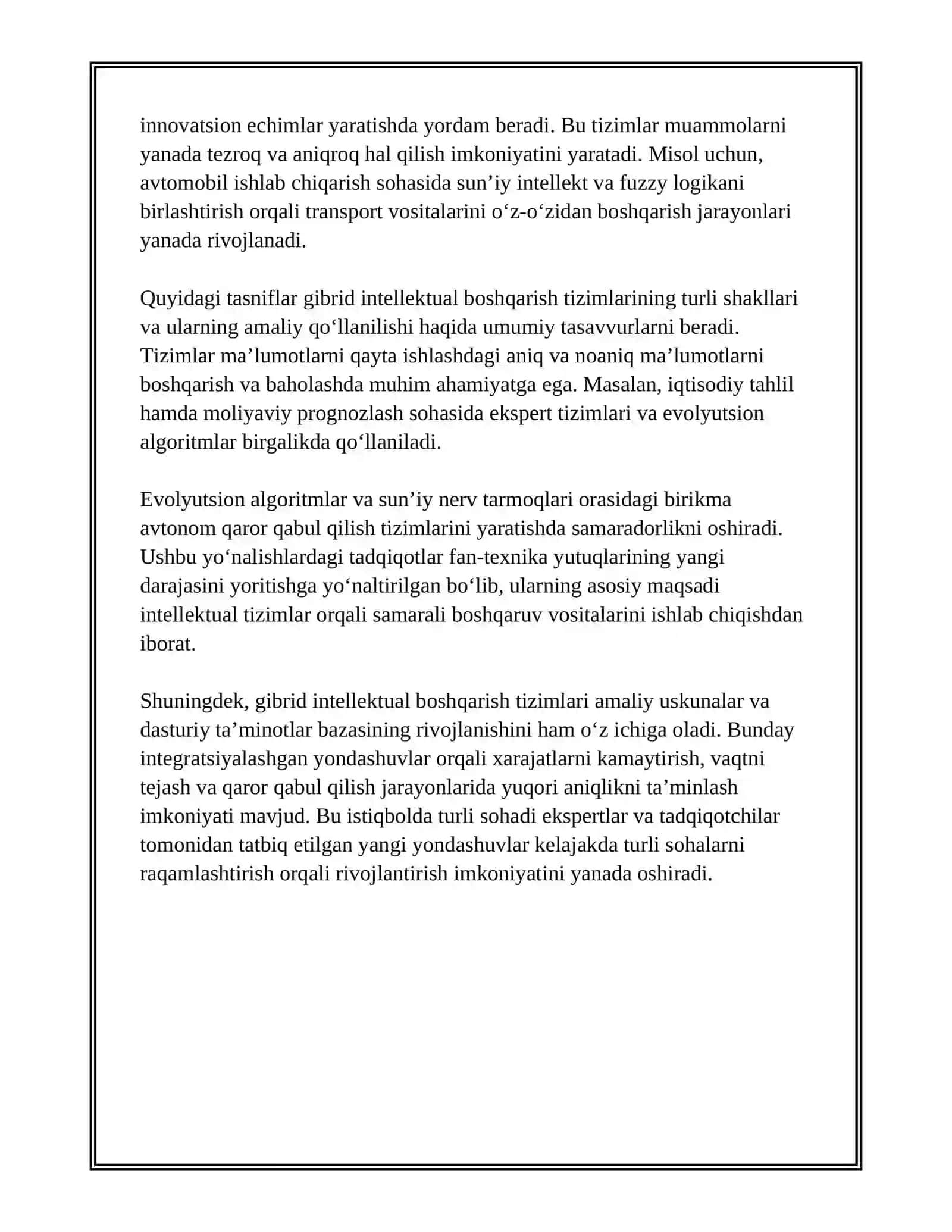 GIBRID INTELLEKTUAL BOSHQARISH TIZIMLARI 3