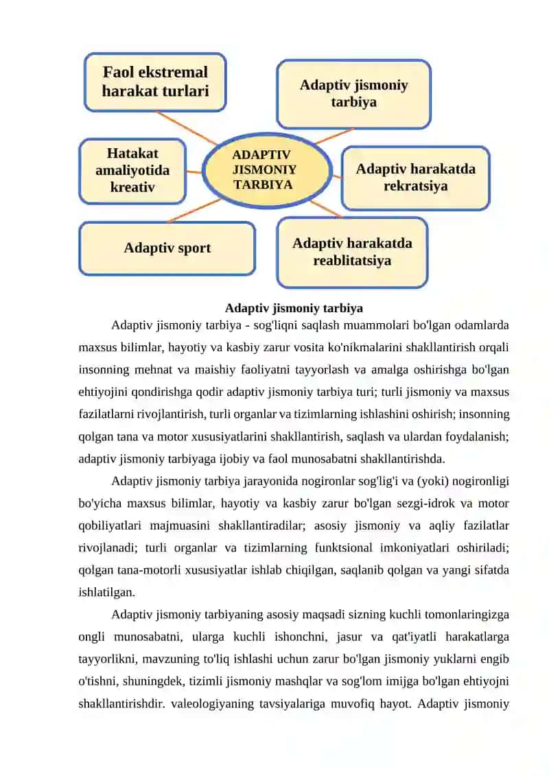 Adaptiv jismoniy tarbiyani korrektsion - rivojlantirish usullari 3
