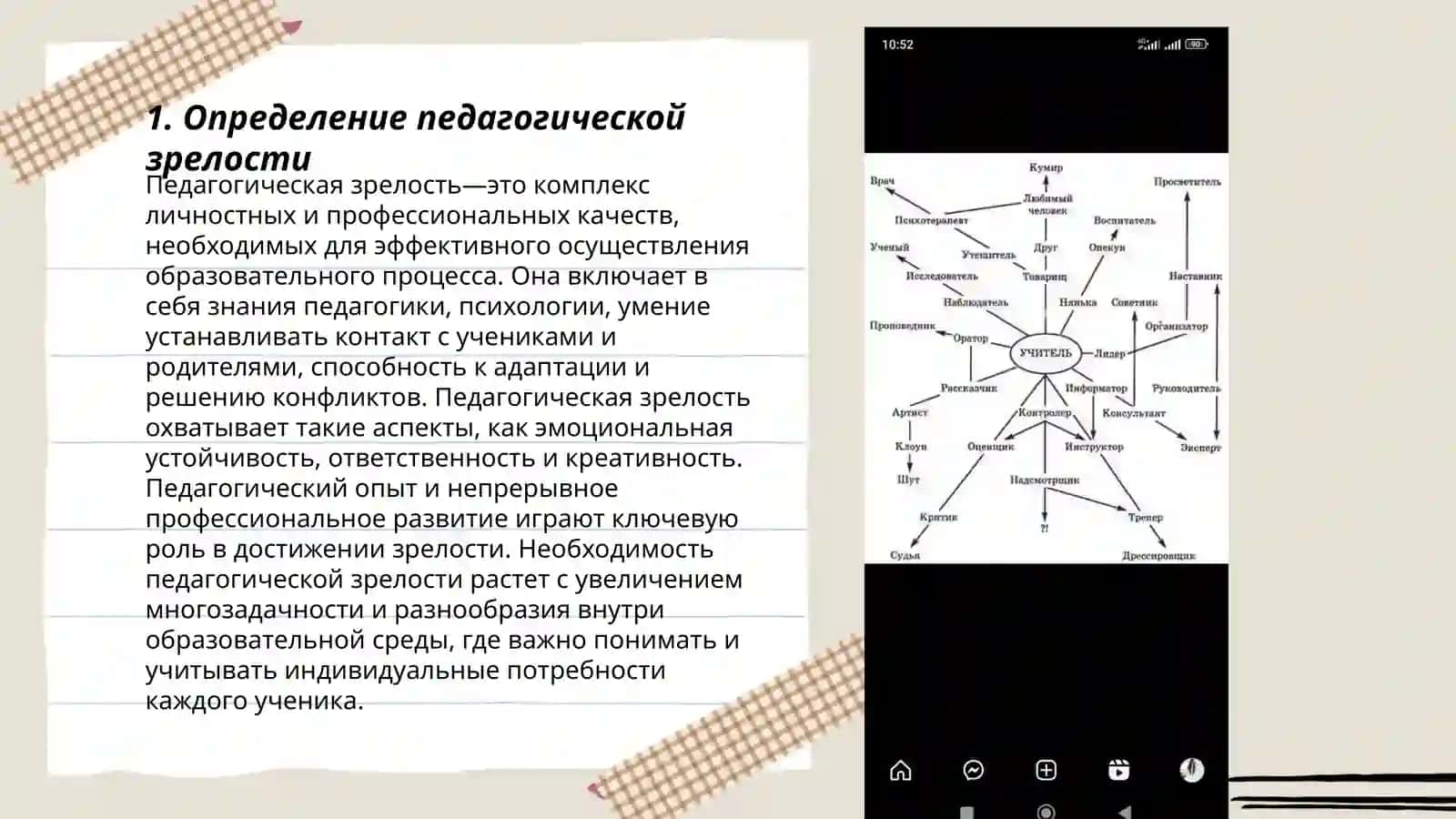 Педагогическая зрелость и саморазвитие педагога 3