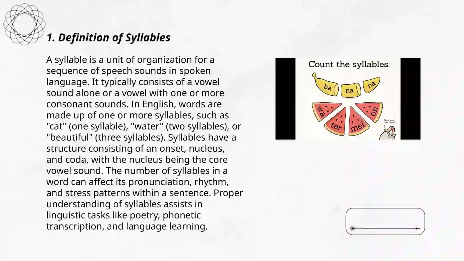 Syllables 3